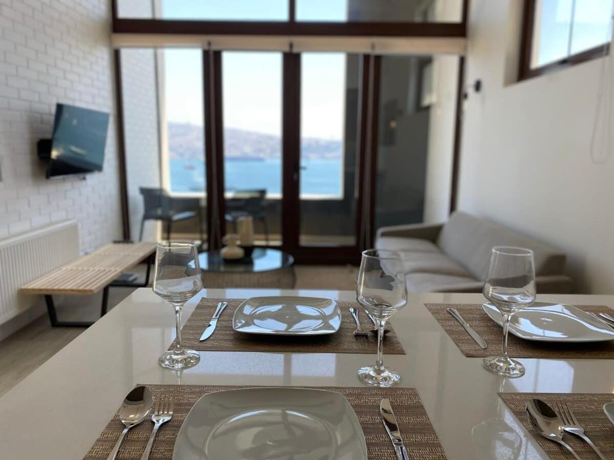 Apartamento Hom I Espectacular Loft Preciosa Vista Al Mar 1713 Valparaíso